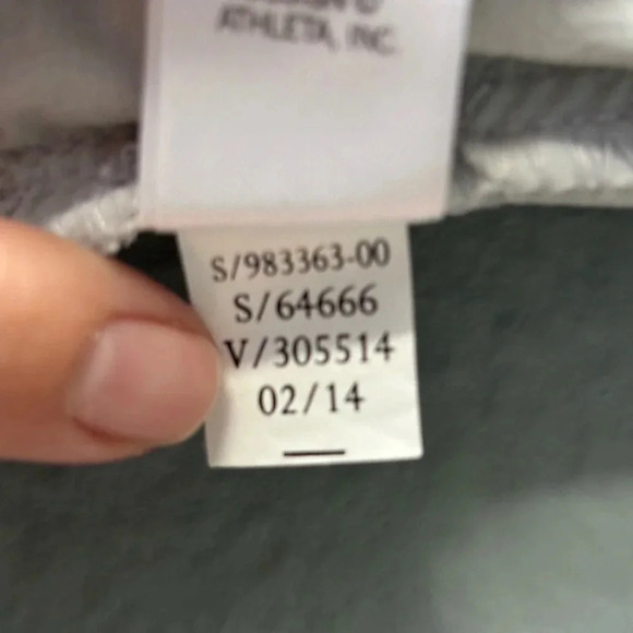 Athleta | side zip | tie waist | zipper detail | skort | grey | size 2 - Picture 10 of 14